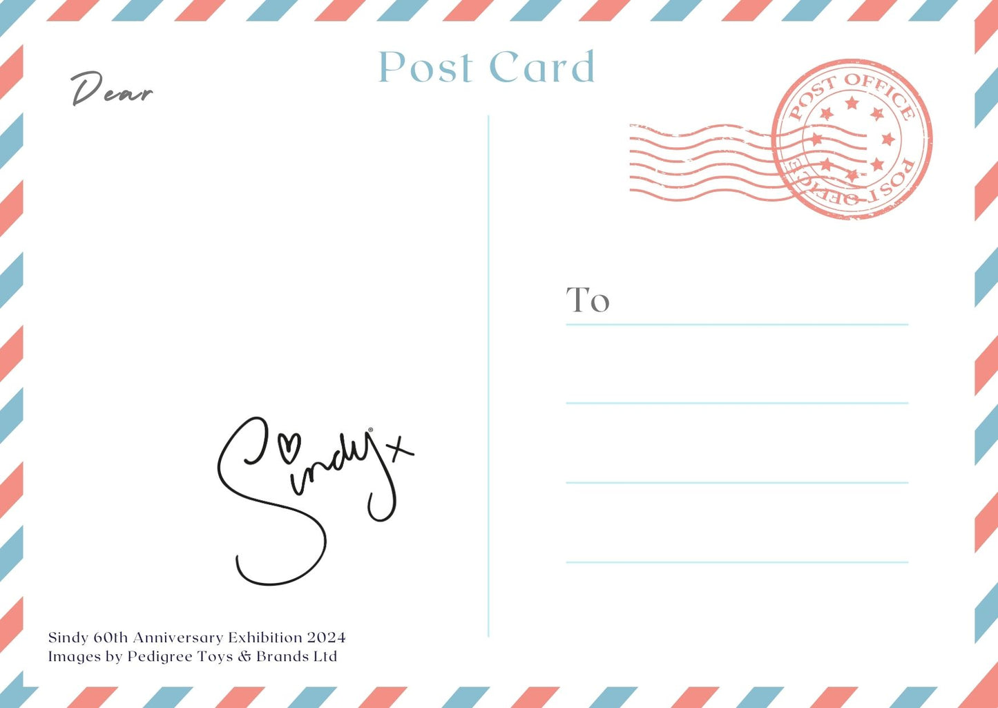 Sindy 60th Anniversary Postcard Set