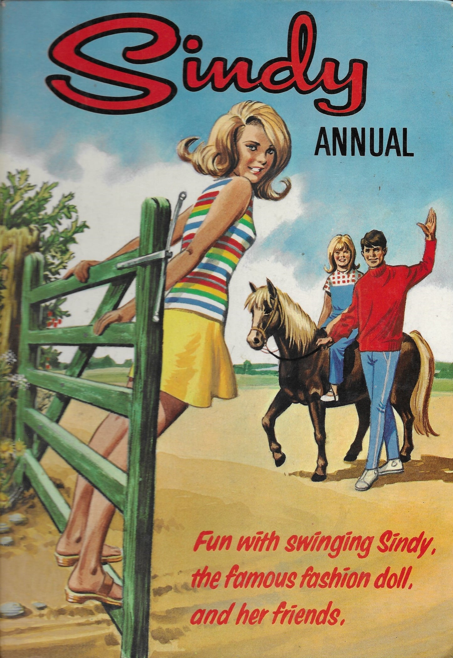 Sindy Mini Annual Cover for Dioramas