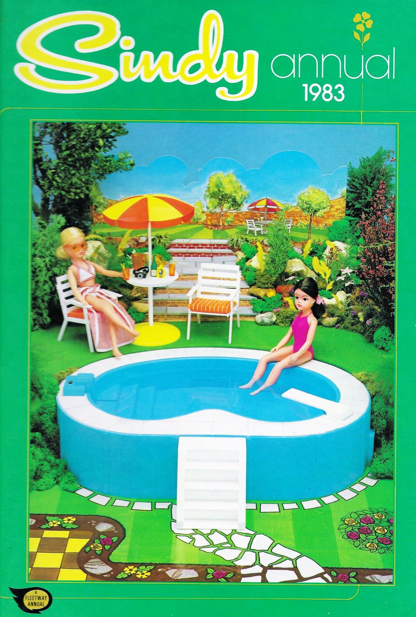 Sindy Mini Annual Cover for Dioramas