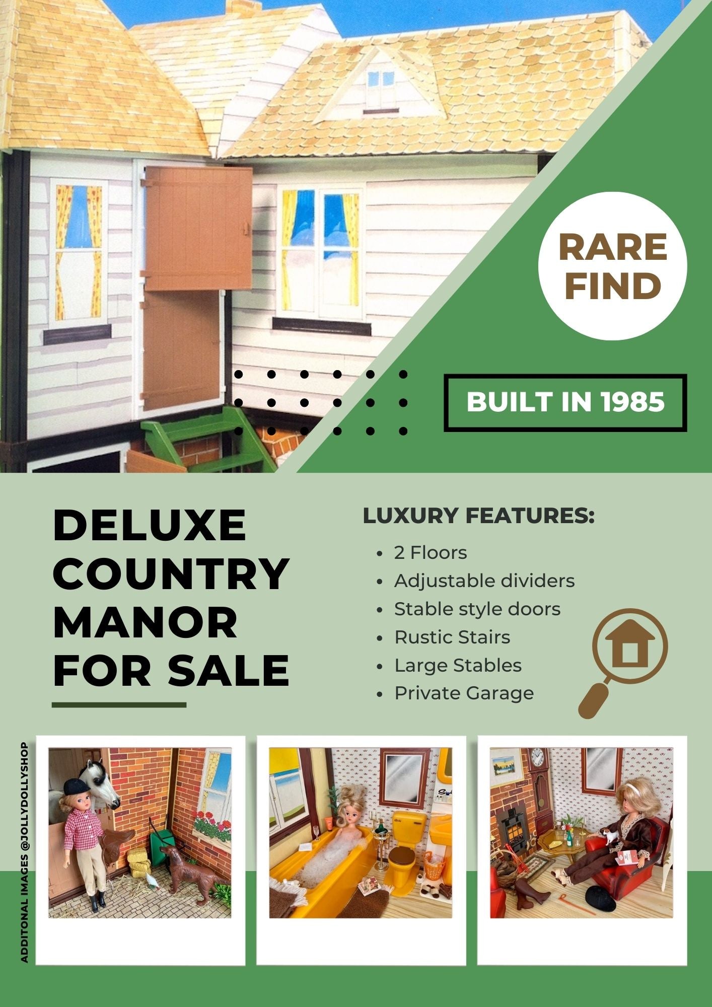 Mam'selle - A Sindy Doll Magazine | Houses Special Issue