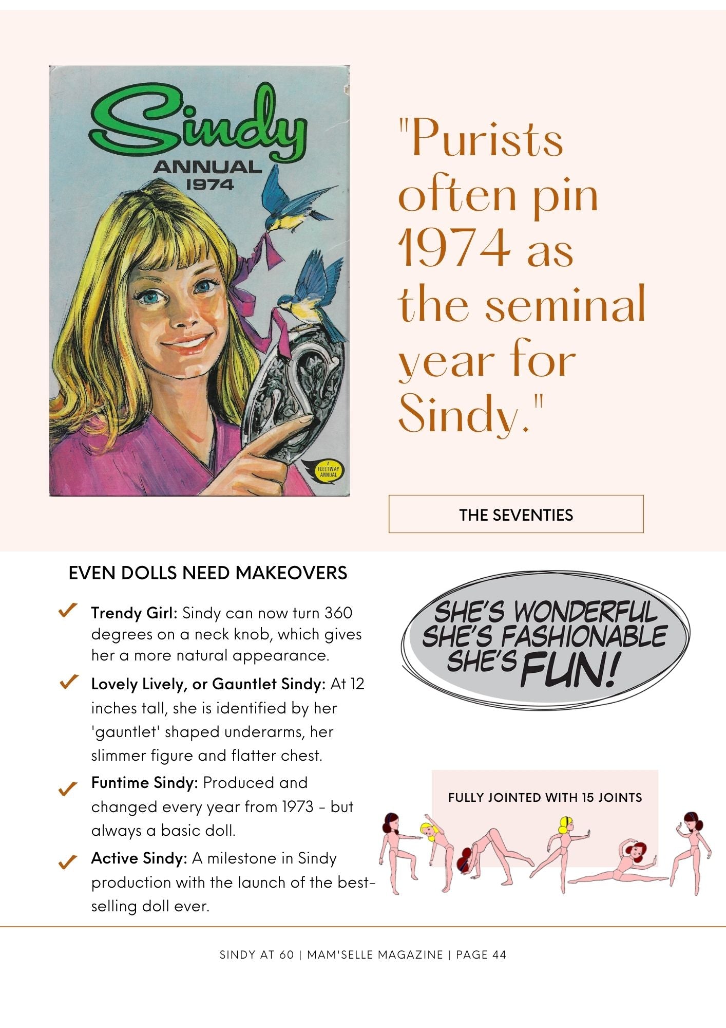 Sindy at Sixty: Sindy Souvenir Special Issue