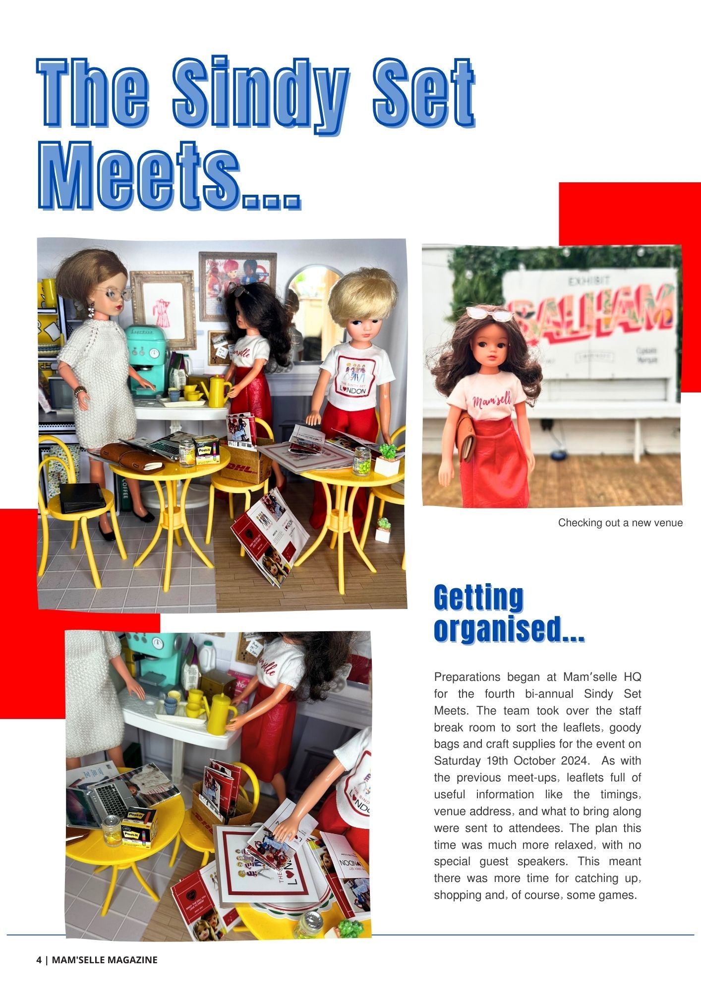 Mam'selle - A Sindy Doll Magazine | Issue 40 | December 2024
