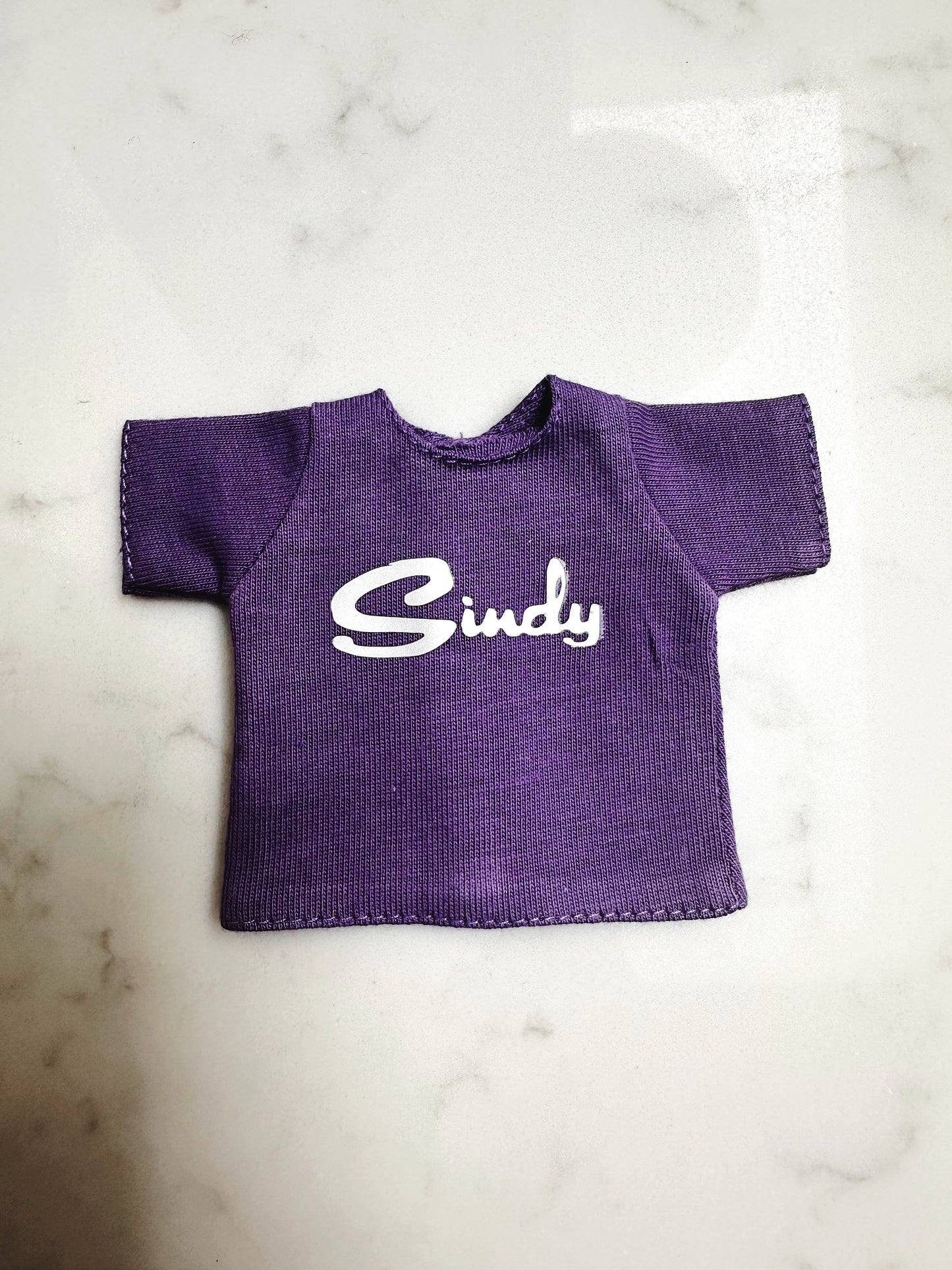 Sindy logo t-shirt - Metallic Collection