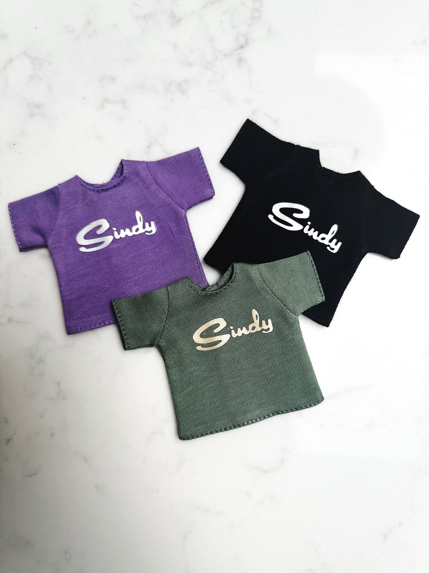 Sindy logo t-shirt - Metallic Collection