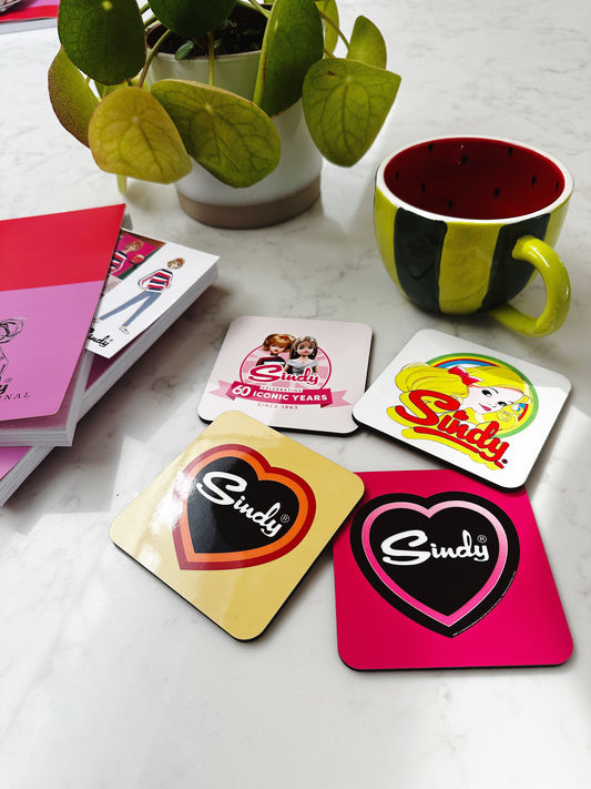 Sindy Logo Coaster