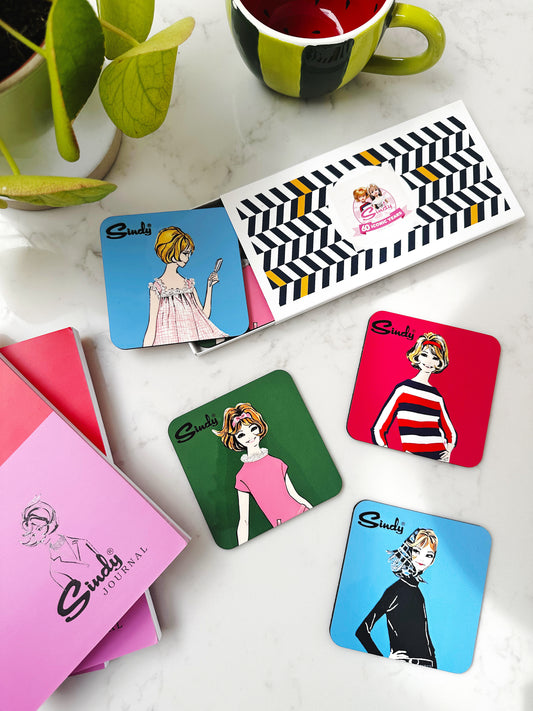 Sindy Vintage 1960s Coaster Set