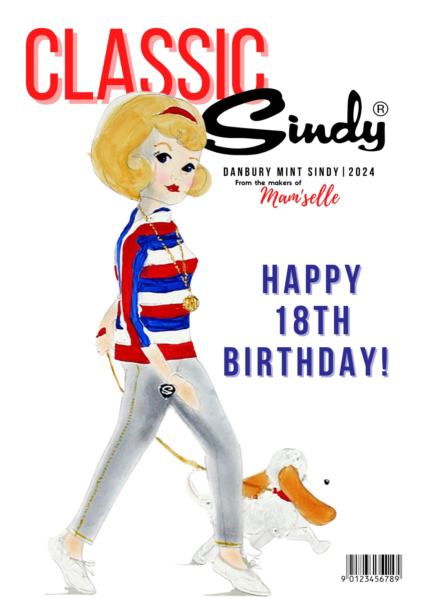 Mam'selle Mini Magazine for Sindy Diorama