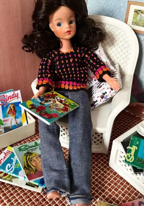 Sindy Mini Annual Cover for Dioramas