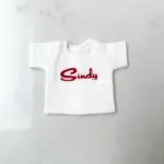 white with red logo