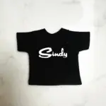 black with white logo