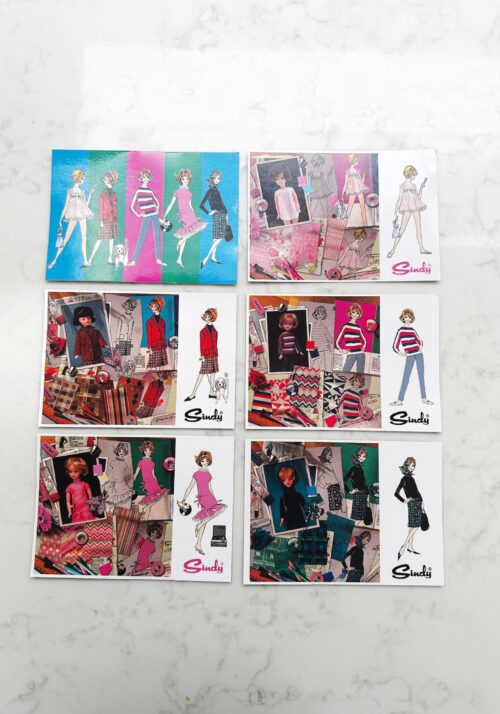 Sindy 60th Anniversary Postcard Set